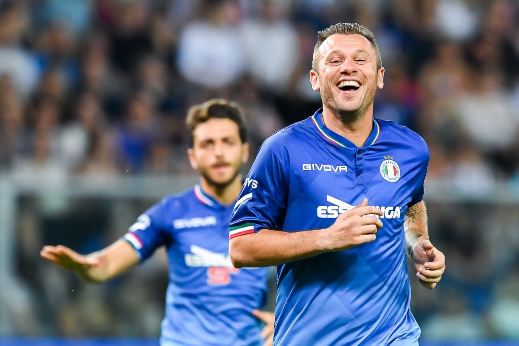 cassano 'Partita Del Cuore' Charity Match