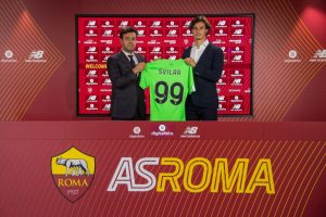 AS Roma Unveil New Signing Mile Svilar