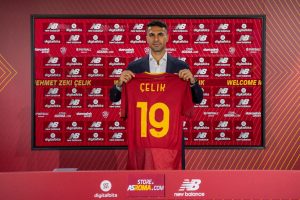 Celik AS Roma Unveil New Signing Zeki Celik