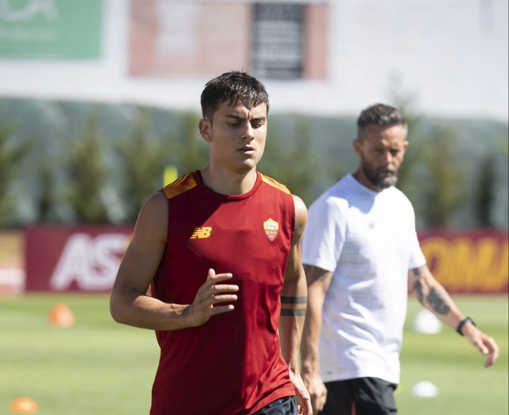 Dybala AS Roma Training Session