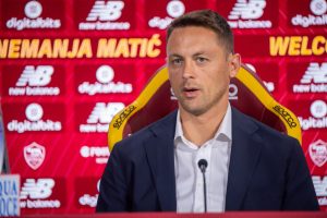 Matic AS Roma Press Conference