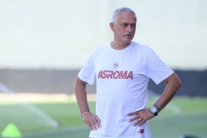 mourinho AS Roma Training Session