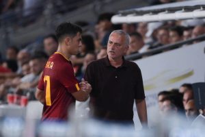 Dybala Mourinho Tottenham Hotspur v AS Roma - Pre-Season Friendly