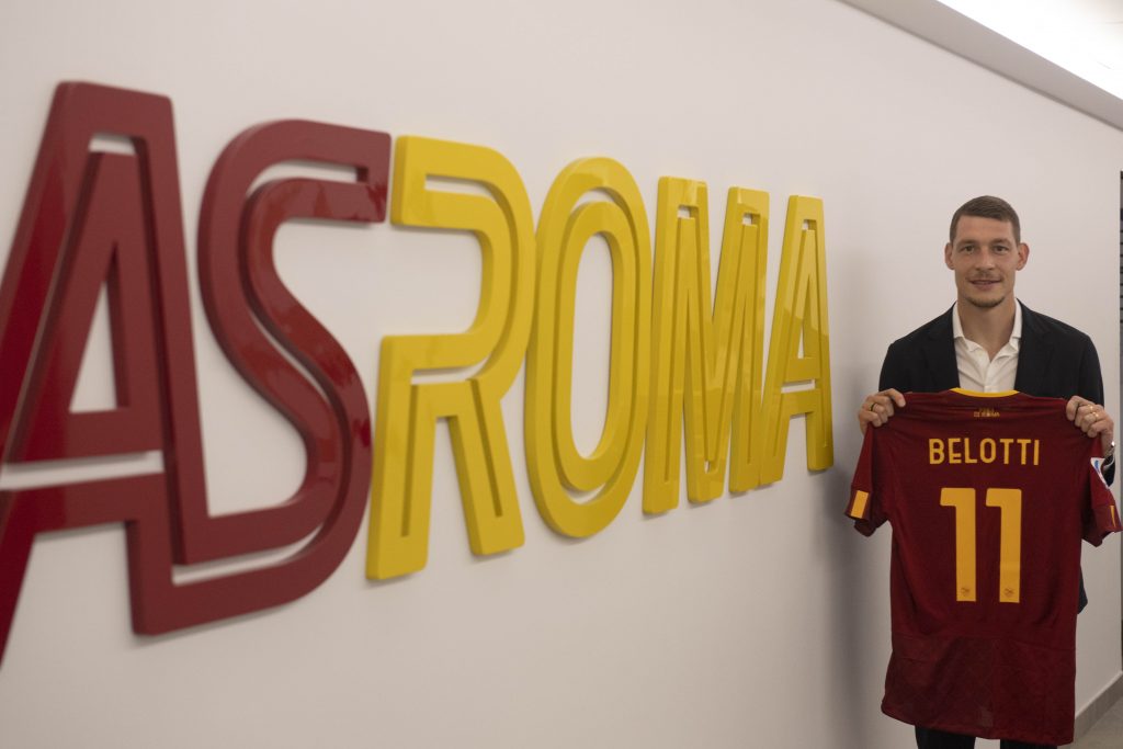 belotti AS Roma Unveil New Signing Andrea Belotti
