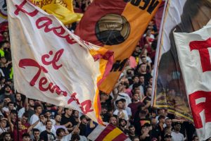tifosi AS Roma v US Cremonese - Serie A