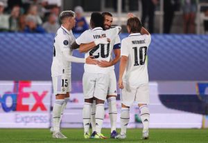 Real Madrid CF v Eintracht Frankfurt - UEFA Super Cup Final 2022