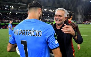 rui patricio mourinho AS Roma v Feyenoord - UEFA Europa Conference League Final 2021/22