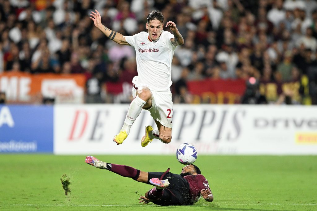 zaniolo Salernitana v AS Roma - Serie A