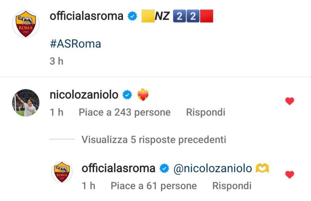 zaniolo roma