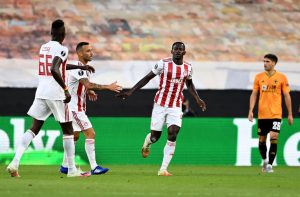Camara Wolverhampton Wanderers v Olympiacos FC - UEFA Europa League Round of 16: Second Leg