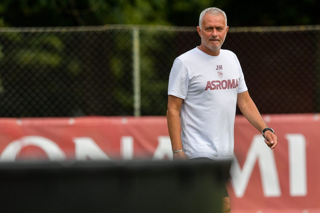 mourinho AS Roma Training Session