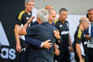 mourinho allegri Juventus v AS Roma - Serie A