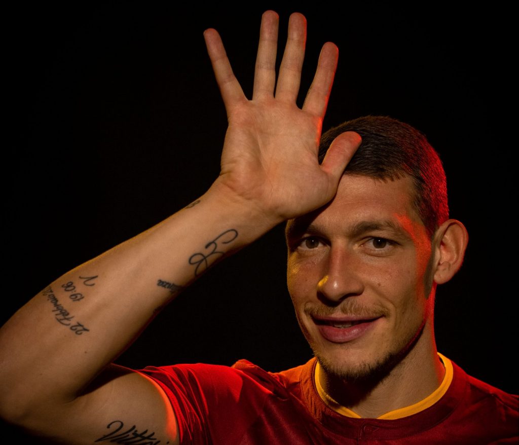 belotti AS Roma Unveil New Signing Andrea Belotti