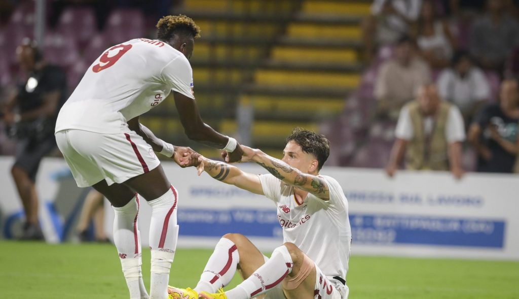 abraham zaniolo Salernitana v AS Roma - Serie A