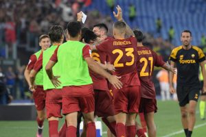 squadra AS Roma v US Cremonese - Serie A