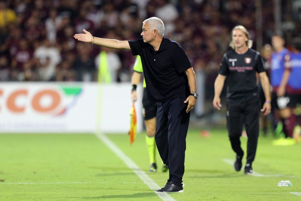 mourinho Salernitana v AS Roma - Serie A