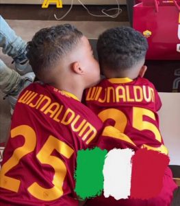 wijnaldum figli roma