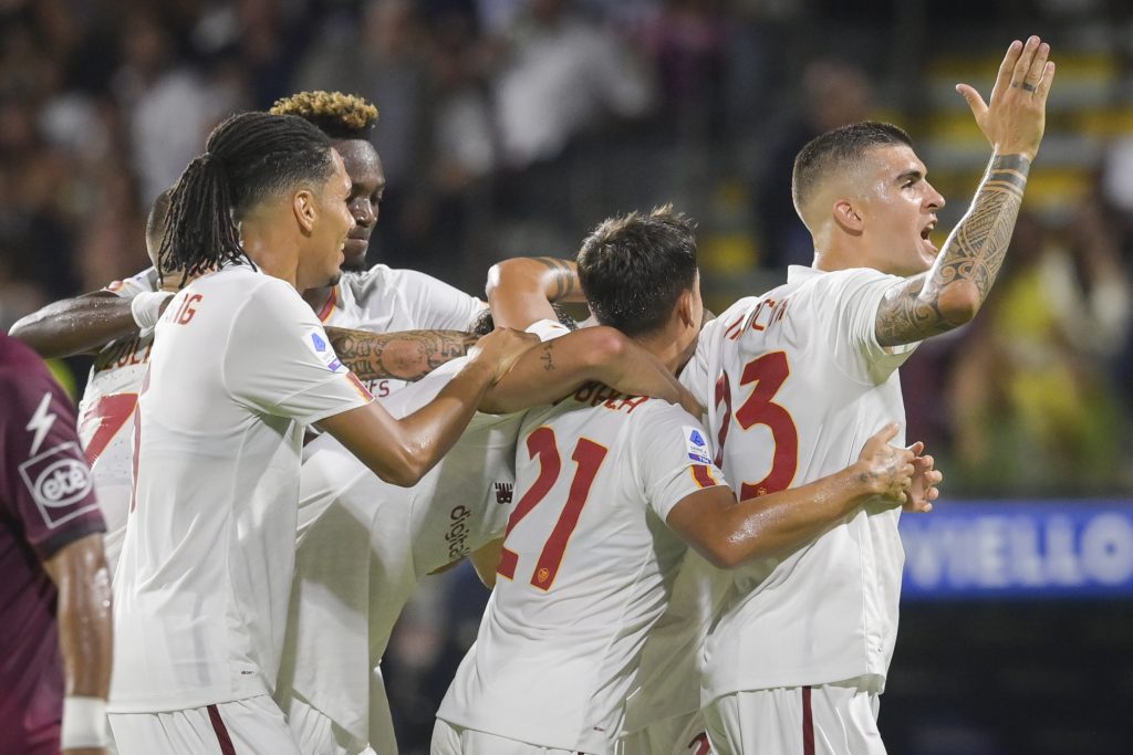 mancini roma Salernitana v AS Roma - Serie A