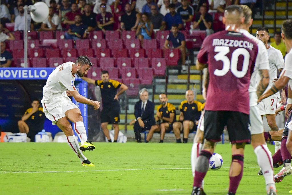 cristante Salernitana v AS Roma - Serie A