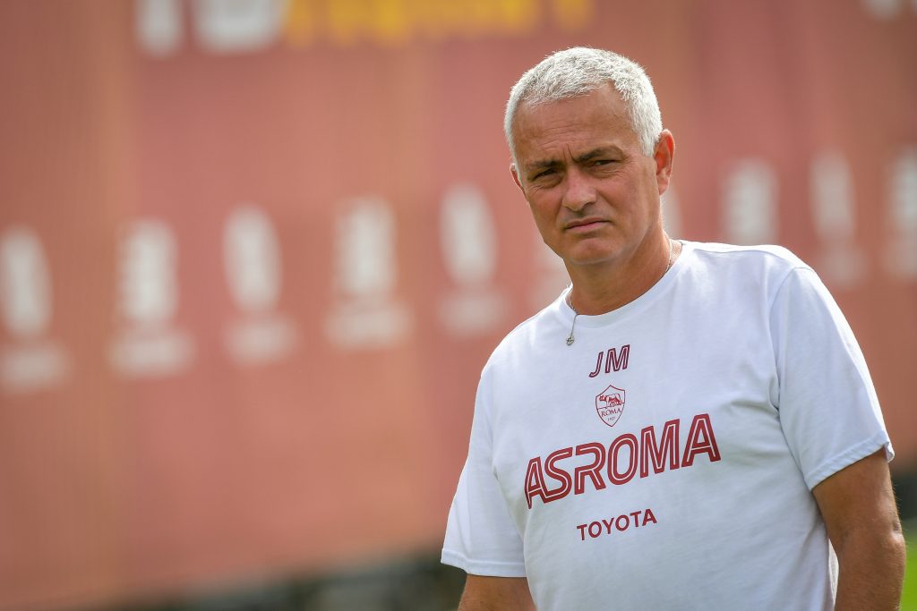 mourinho AS Roma Training Session