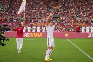 Zaniolo AS Roma V Shakhtar Donetsk - Pre-Season Friendly