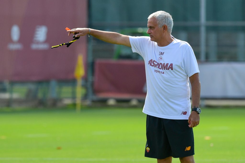 mourinho AS Roma Training Session