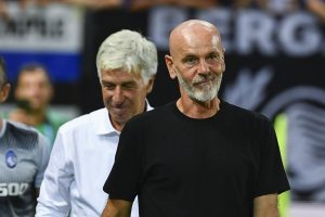 Pioli gasperini Atalanta v AC Milan