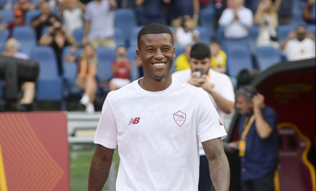 Wijnaldum AS Roma V Shakhtar Donetsk - Pre-Season Friendly