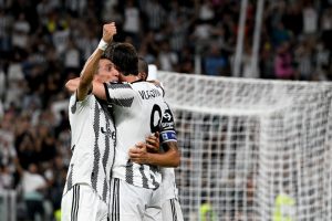 Di Maria Vlahovic Juventus v US Sassuolo - Serie A