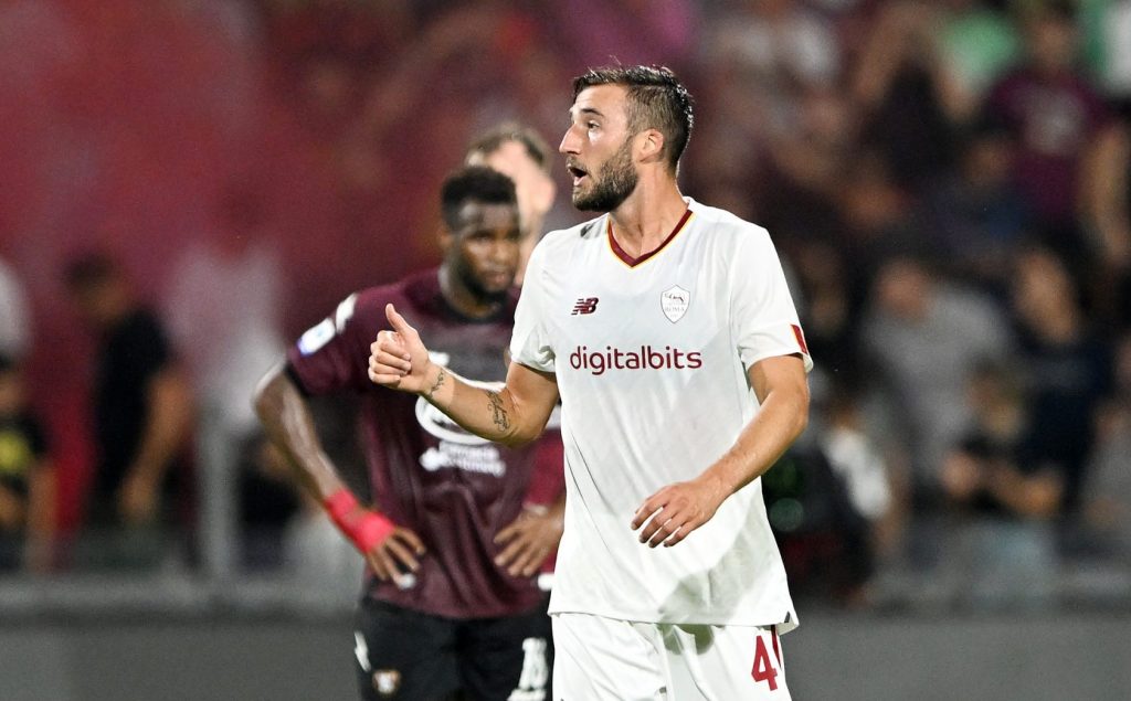 cristante Salernitana v AS Roma - Serie A