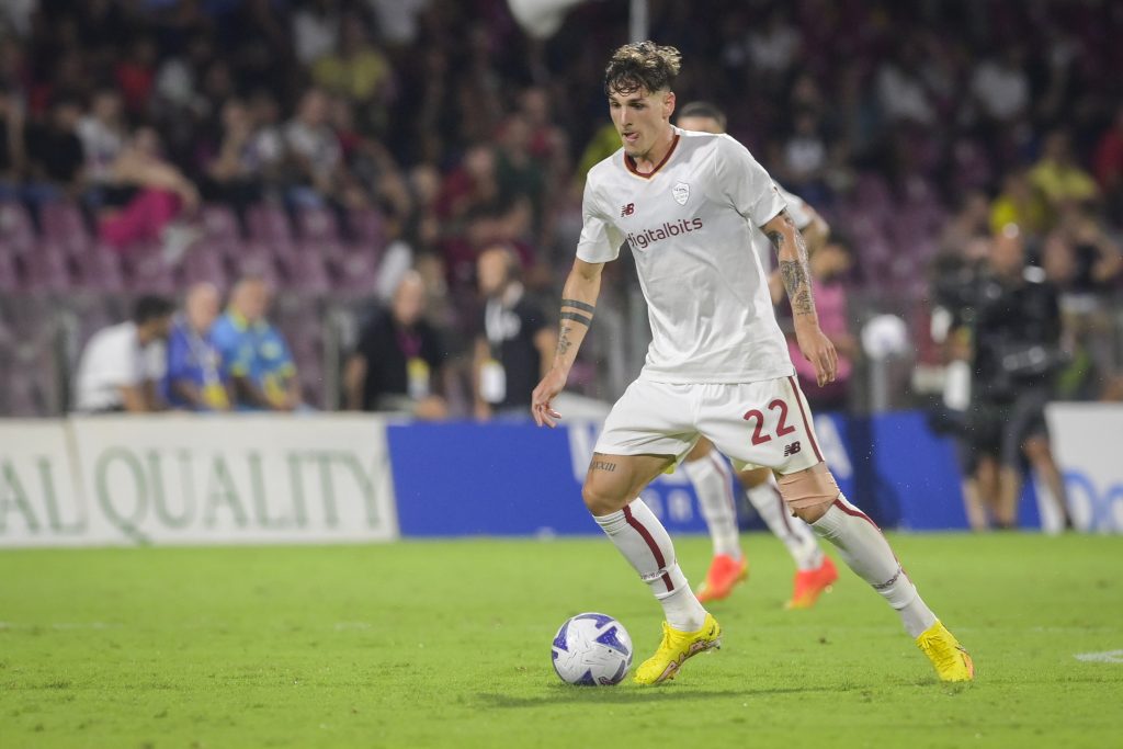 zaniolo Salernitana v AS Roma - Serie A