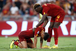 dybala abraham AS Roma v US Cremonese - Serie A