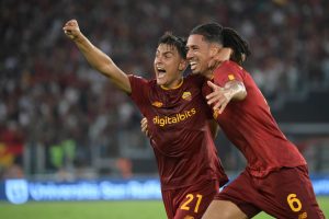 dybala smalling AS Roma v US Cremonese - Serie A