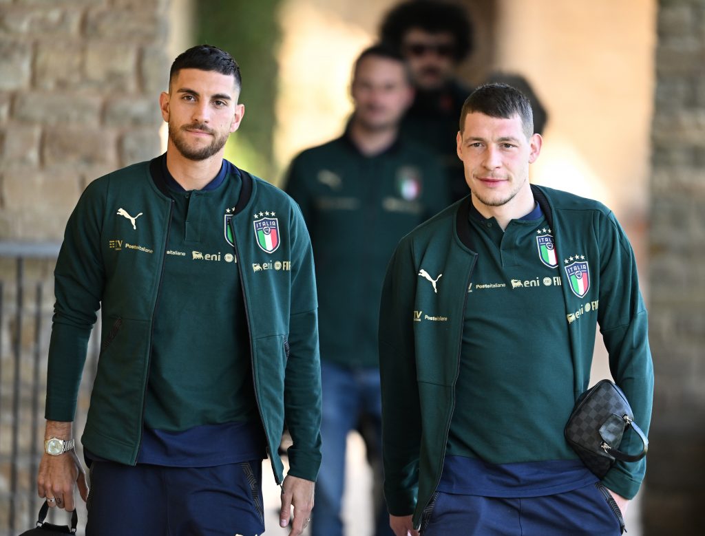belotti pellegrini Italy Training Session &amp; Press Conference
