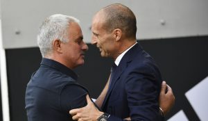 allegri mourinho Juventus v Roma: Serie A