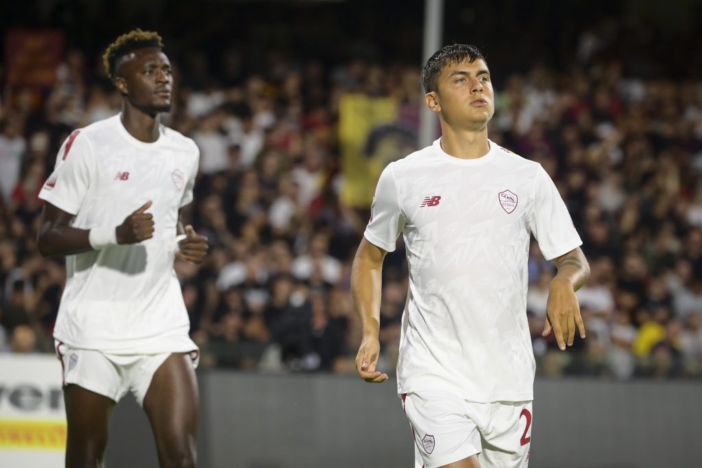 dybala abraham Salernitana v AS Roma - Serie A