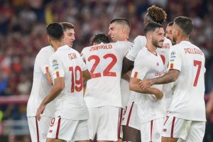 Zaniolo mancini AS Roma V Shakhtar Donetsk - Pre-Season Friendly