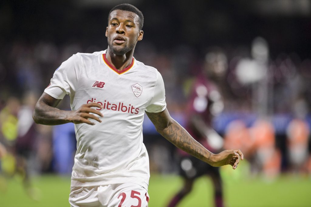 wijnaldum Salernitana v AS Roma - Serie A