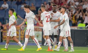 zaniolo dybala abraham pellegrini AS Roma V Shakhtar Donetsk - Pre-Season Friendly