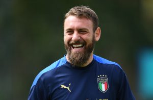 de rossi Italy Training Session And Press Conference