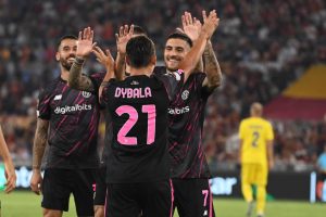 AS Roma v HJK Helsinki: Group C - UEFA Europa League Dybala Pellegrini