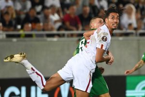 Smalling PFC Ludogorets Razgrad v AS Roma: Group C - UEFA Europa League