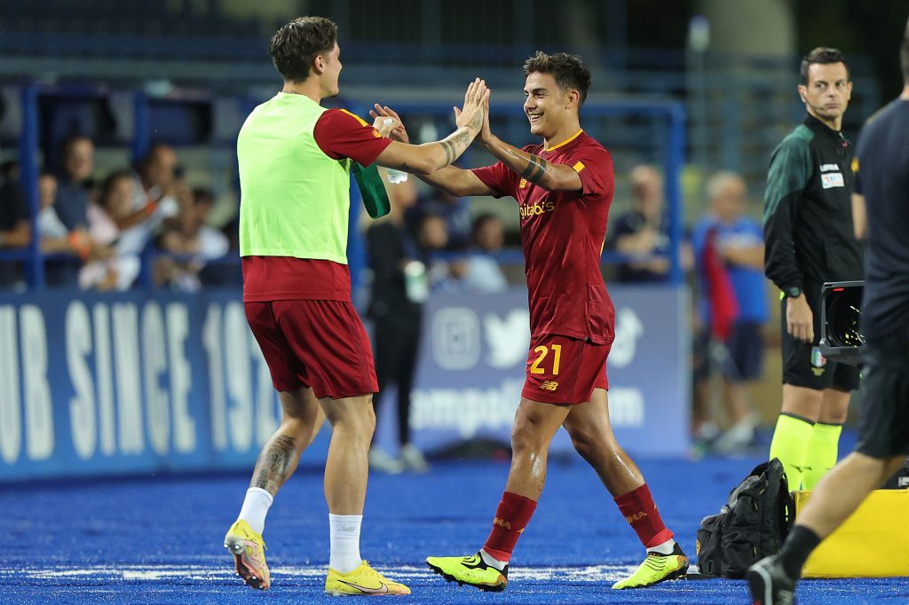dybala zaniolo Empoli FC v AS Roma - Serie A