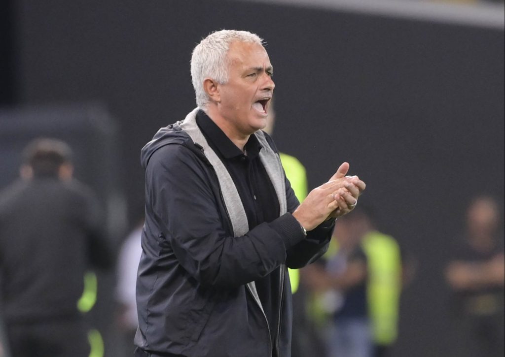 Mourinho Udinese Calcio v AS Roma - Serie A