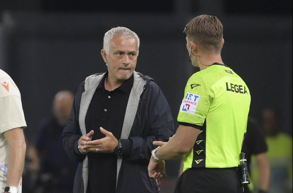 Mourinho Maresca Udinese Calcio v AS Roma - Serie A
