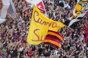 tifosi AS Roma v Atalanta BC - Serie A