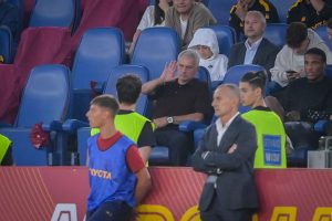 mourinho AS Roma v Atalanta BC - Serie A