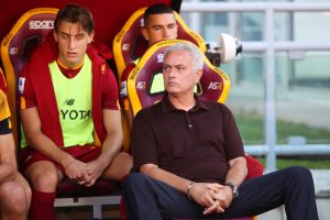 mourinho AS Roma v Atalanta BC - Serie A