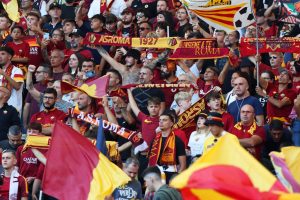 tifosi AS Roma v Atalanta BC - Serie A