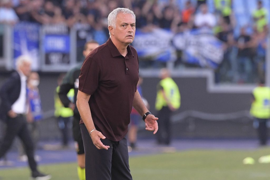mourinho AS Roma v Atalanta BC - Serie A